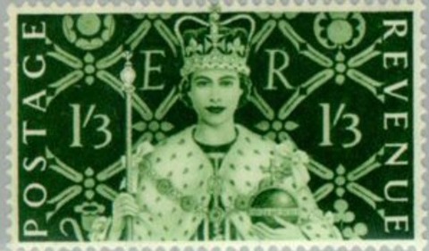 1953エリザベス2世戴冠式.イギリス.