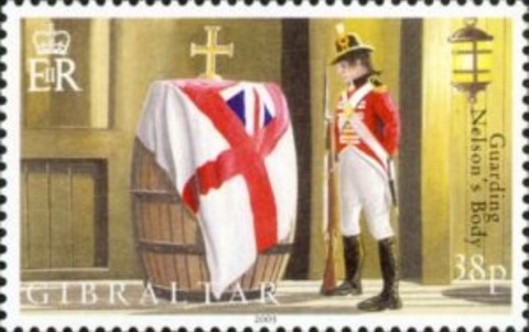 ラム酒保存されたネルソン.ジブラルタル.2005