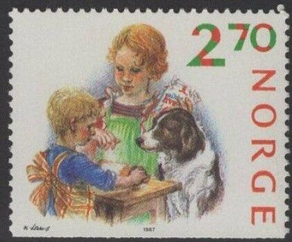 犬と子供.ノルウェー.1987