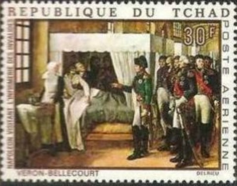 ナポレオン病院訪問.チャド.1969