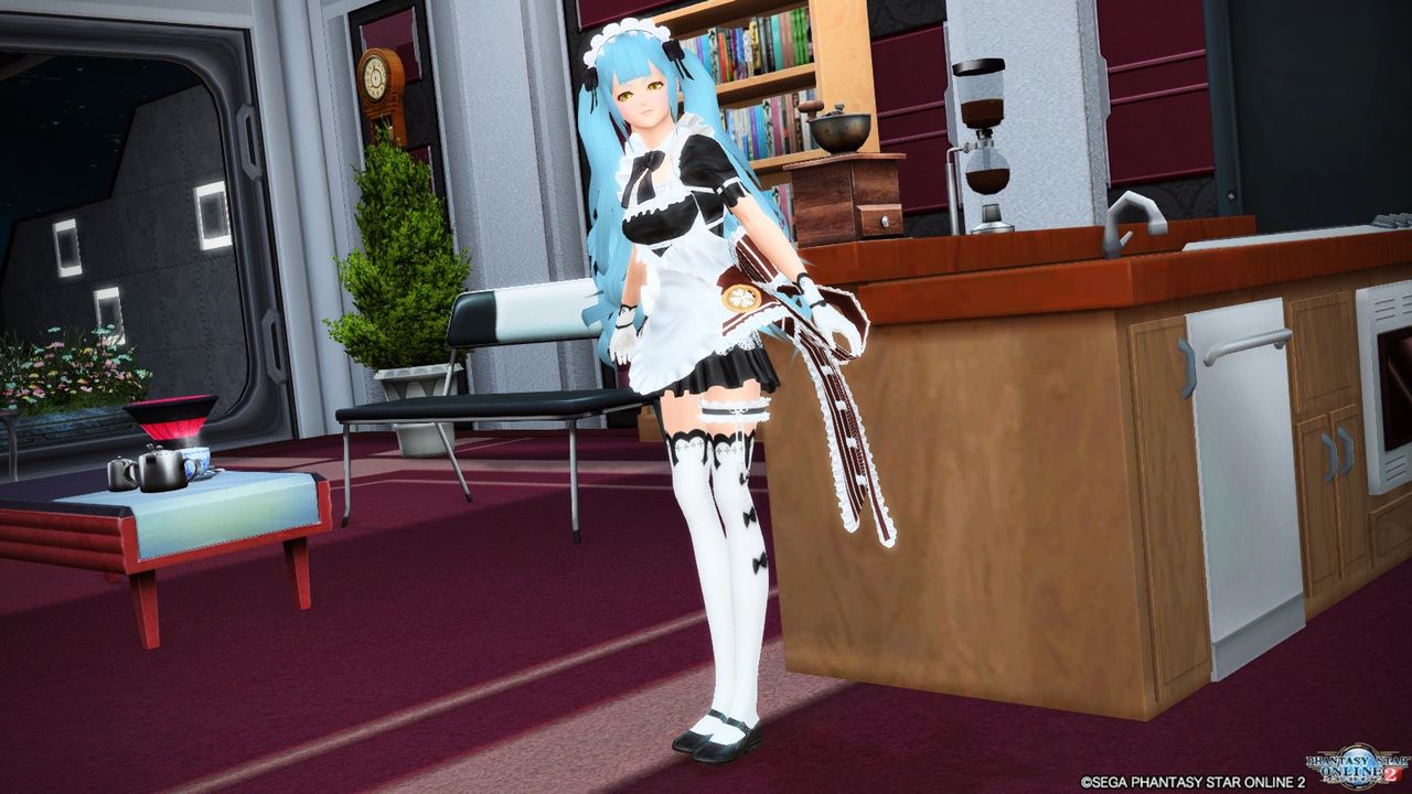 スウィートショコラでメイドコーデを考えてみた Bloody Aliceのpso2ブログ
