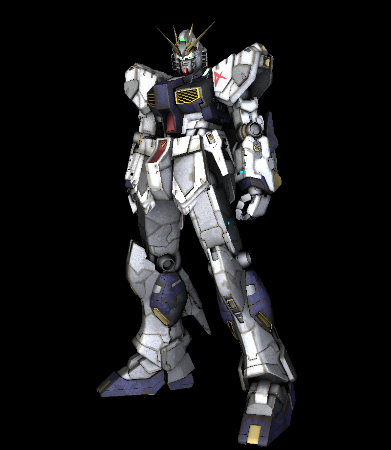 3dcgで 3d Nガンダム 完成１ ３d Cgで3d ガンダムモデリング ３d Gundam Modeling