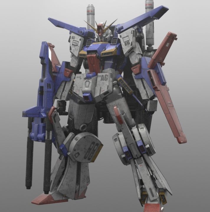 3dcgで3d Zzガンダム 完成1 Zzgundam 3d Cgで3d ガンダムモデリング 3d Gundam Modeling 3dcgで3d Zzガンダム 完成1 Zzgundam 3d Cgで3d ガンダムモデリング 3d Gundam Modeling
