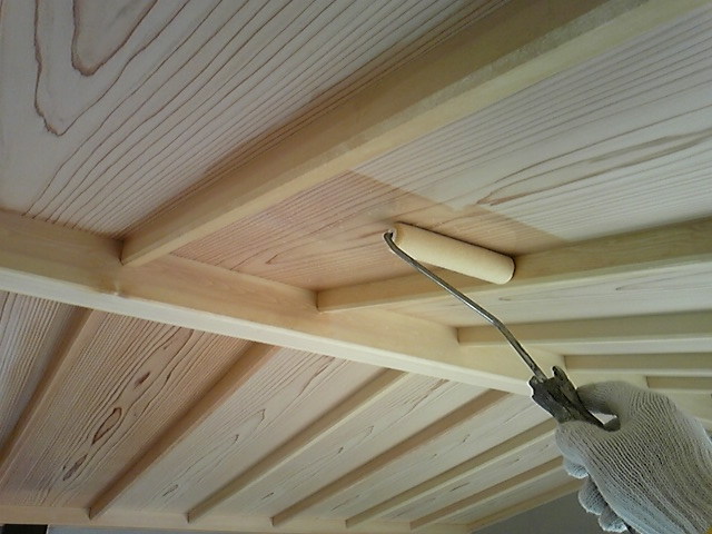 神栖市大野原にて和室木部クリヤー塗装 外壁塗装 塗装工事など茨城 千葉の塗装業者すみとのブログ