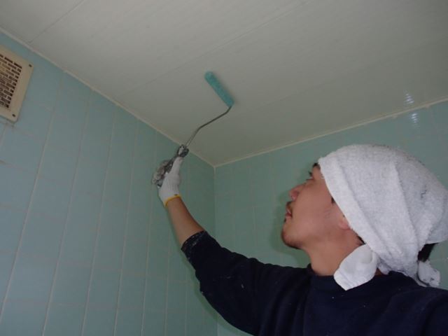 鹿嶋市 ｎ様 にて浴室天井塗装 外壁塗装 塗装工事など茨城 千葉の塗装業者すみとのブログ