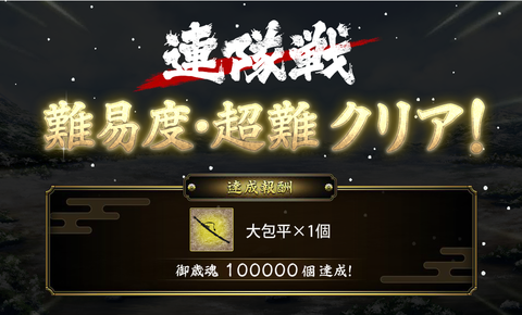 10万達成