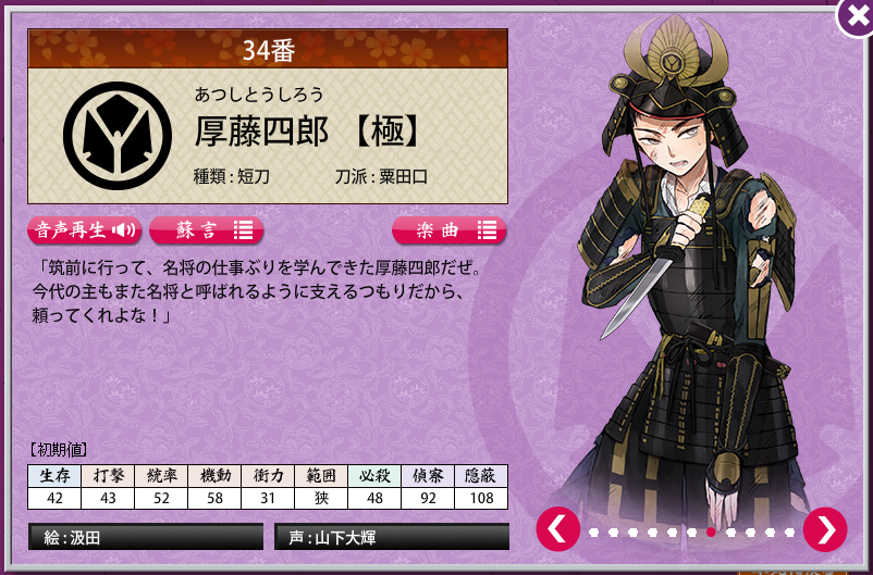 厚くん修行完了 下野審神者日記 刀剣乱舞