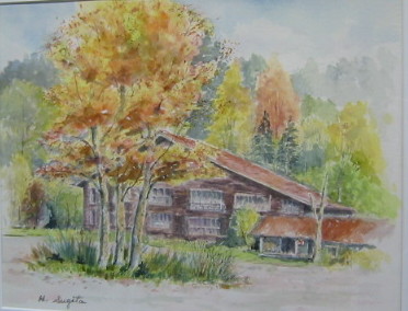 風景画 水彩画やパステル画でスケッチを描こう