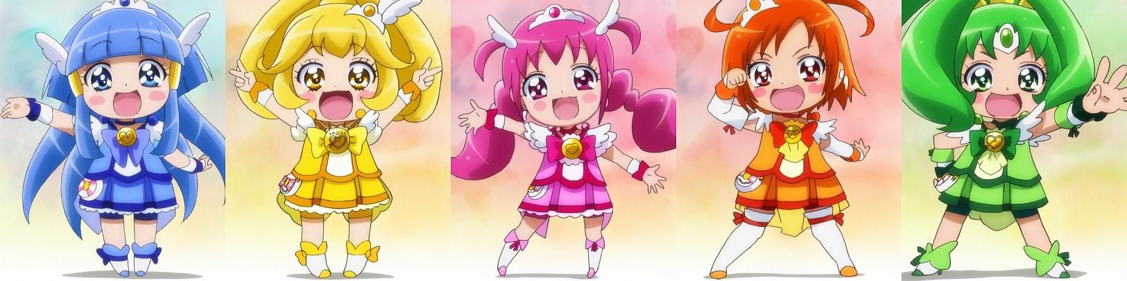 スマイルプリキュア 第38話 ハッスルなお プリキュアがコドモニナ ル ロリショタホイホイ祭り 蒼空になる疫病退散祈願