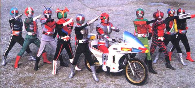 祝「10号誕生!仮面ライダー全員集合!!」放送25周年！ZXもテレビ出演