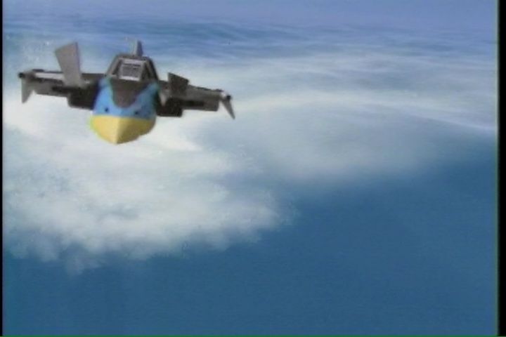ウルトラマンメビウス第38話 オーシャンの勇魚 新春オーシャン参戦祭り 蒼空になる疫病退散祈願