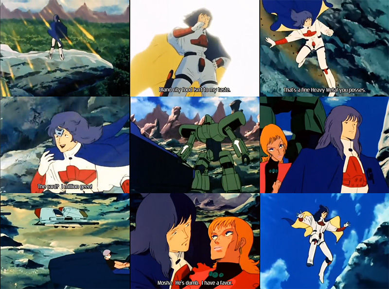 重戦機エルガイム第3話 カミング マン 蒼空になる疫病退散祈願