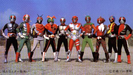 祝「10号誕生!仮面ライダー全員集合!!」放送25周年！ZXもテレビ出演
