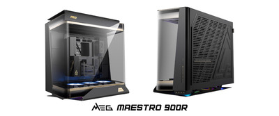 MSI、三方曲面強化ガラスを組み合わせたPCケース「MEG MAESTRO 900R」を公開のサムネイル