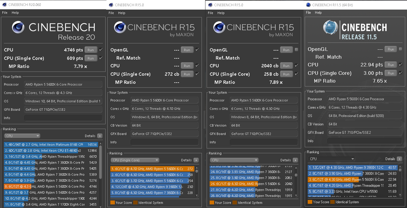 AMD Ryzen 5 5600X Cinebenchのスコアが発売前にリーク PCパーツまとめ