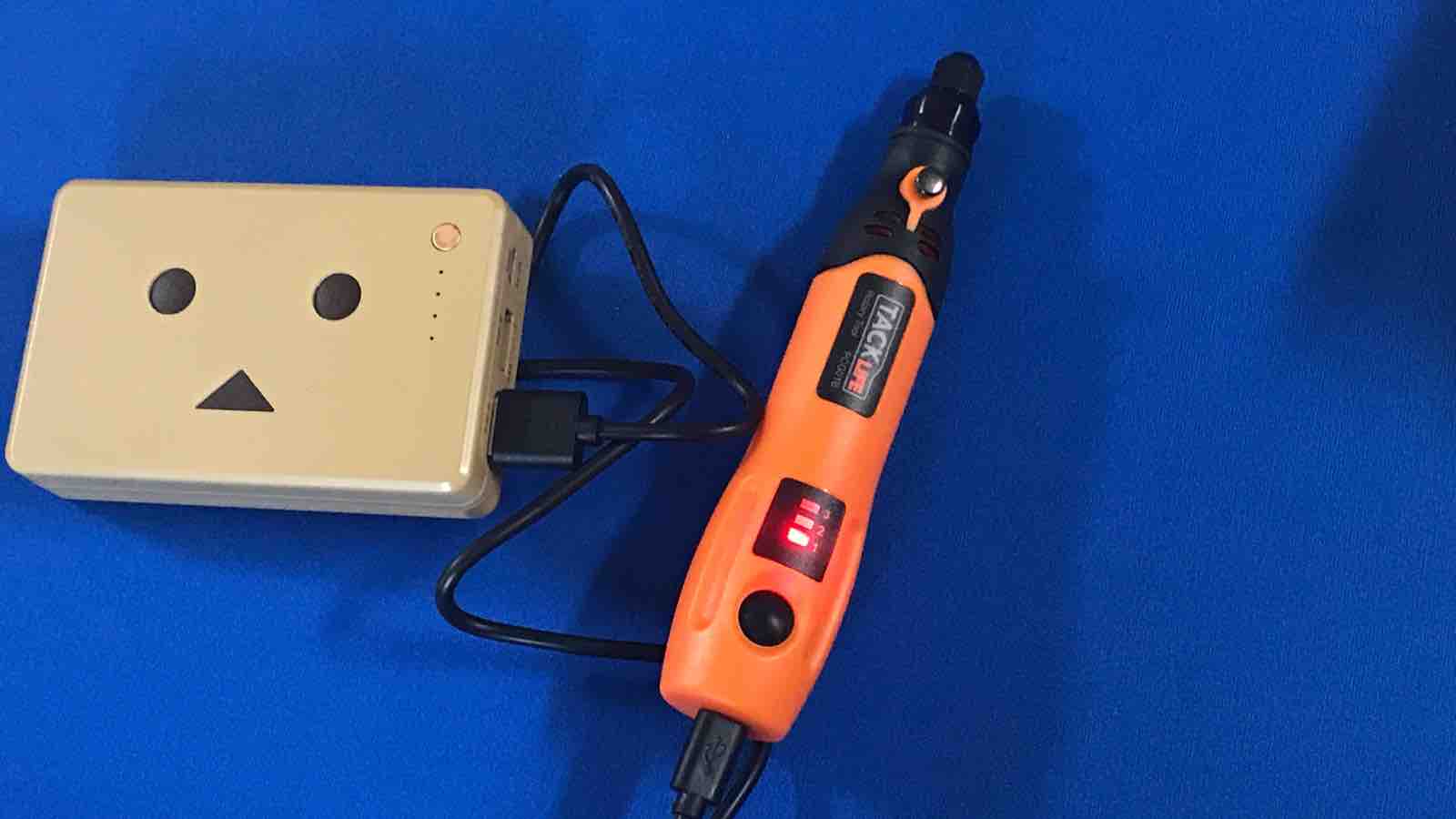 レビュー】DIYやプラモデル作成に役立つ充電式ミニルーター：TACKLIFE 