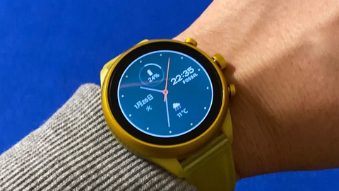 もうすぐしたら終了します。新品未使用品 FOSSILスマートウォッチ イエロー レビュー】スマートウォッチWareOSの設定：Foosil Sports : 碧き流星