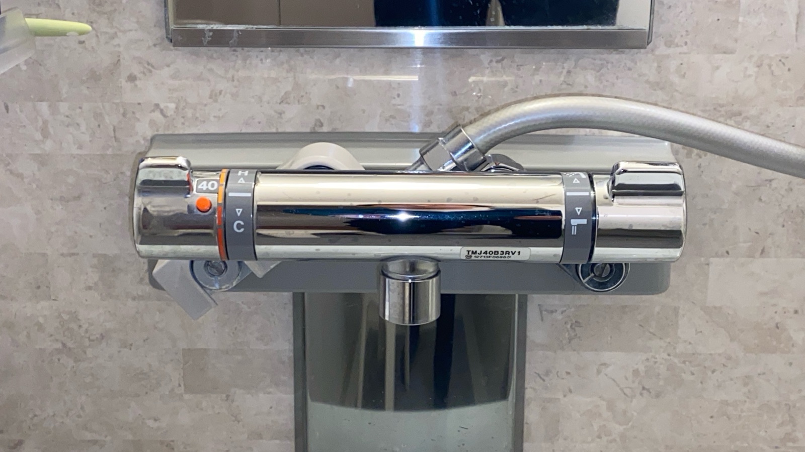 TOTO水栓TMJ40B4Bです。 DIY】TOTO壁付サーモスタット混合水栓の分解メンテナンス：TMJ40