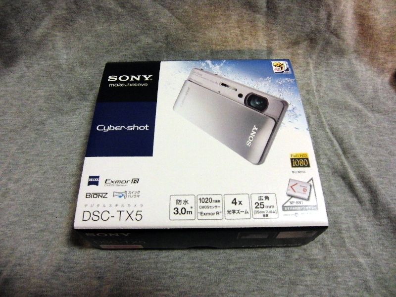 レビュー】SONY Cyber-shot DSC-TX5 本体詳細レビュー : 碧き流星 2nd