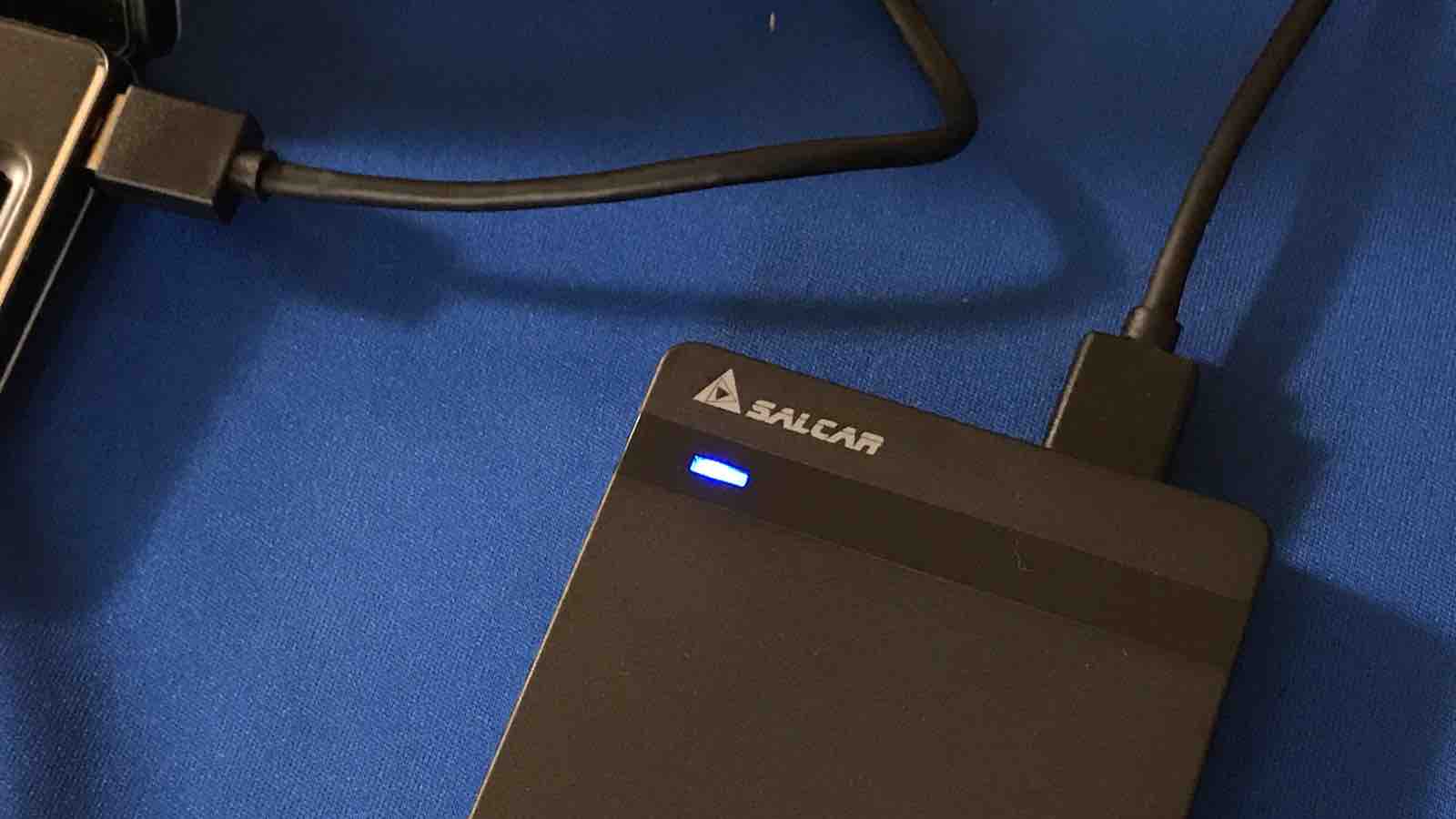 レビュー】内蔵SSDを外付SSDに：Salcar 2.5インチ SATA ケース : 碧き