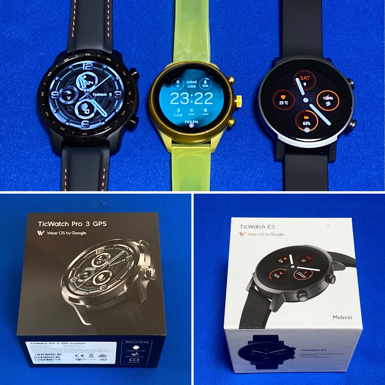 TicWatch Pro 3 GPS スマートウォッチ-