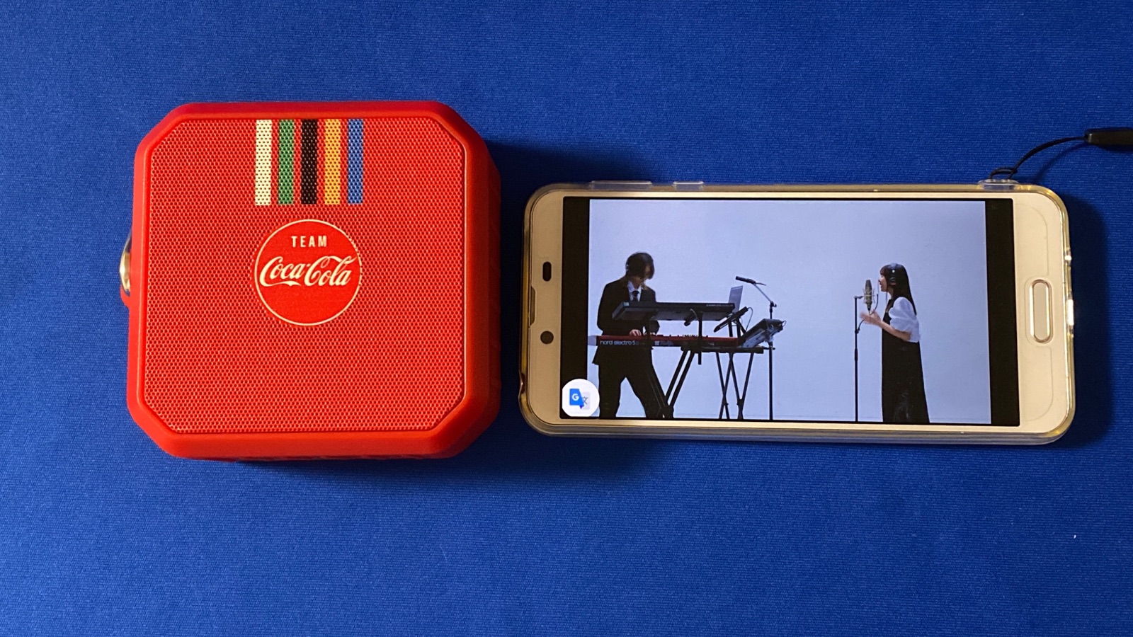 Coca-Cola 防水スピーカー レビュー】当選!! #CokeON #防水スピーカー : 碧き流星 2nd