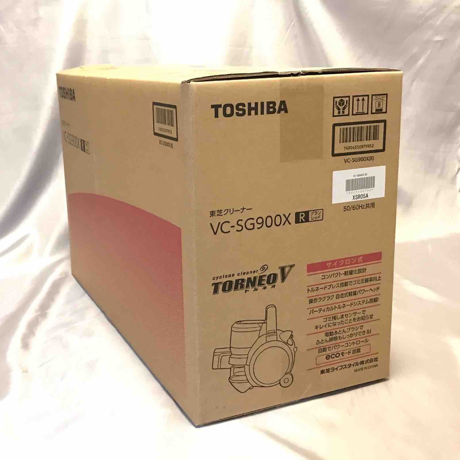 TOSHIBA 東芝 VC-SG900X-R サイクロン式掃除機 2018年製 TOSHIBA VC-SG900X-R サイクロン式掃除機 2018年製 東芝