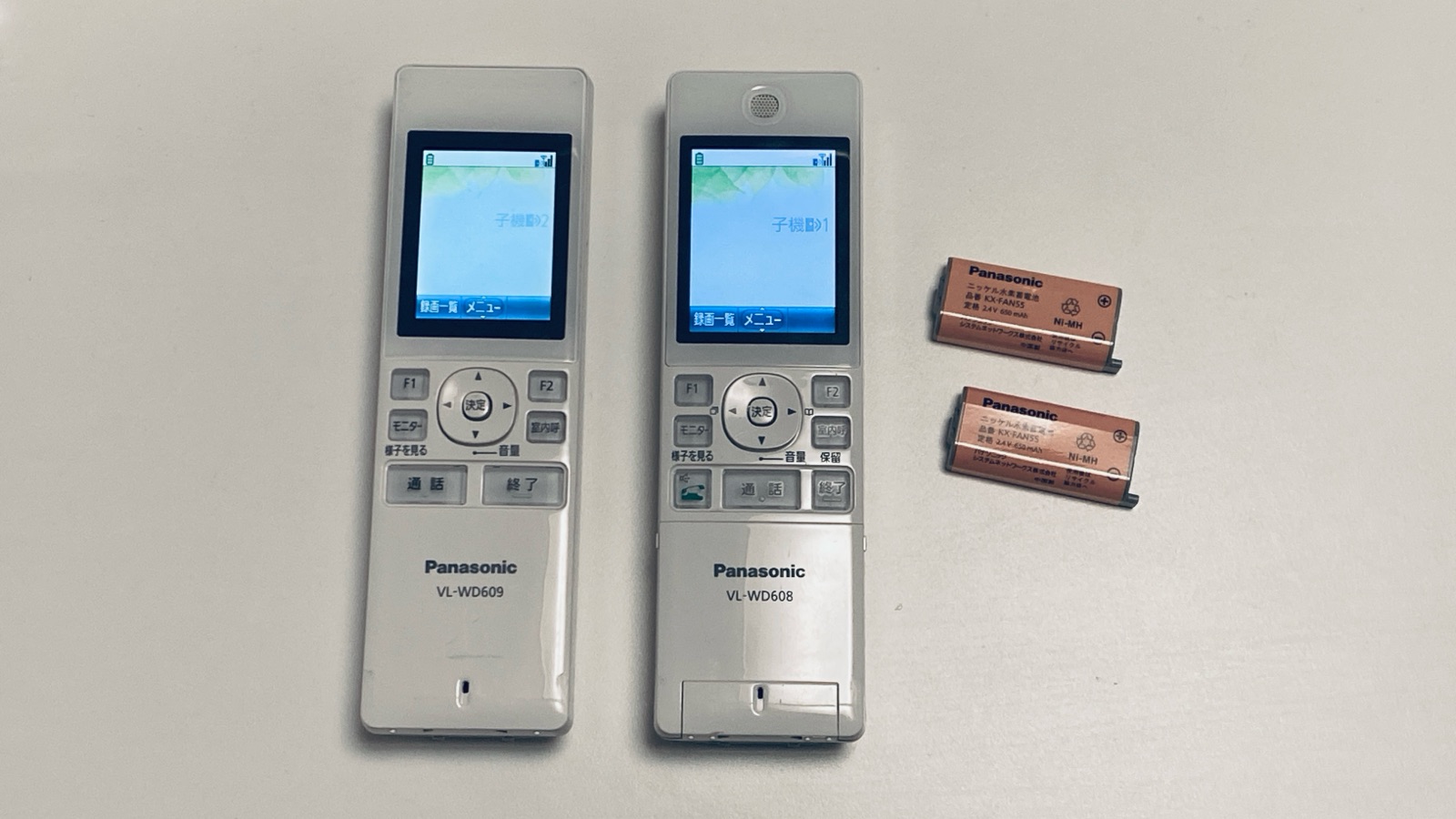 レビュー】Panasonicドアホン子機の充電池を交換：Panasonic BK-T409 