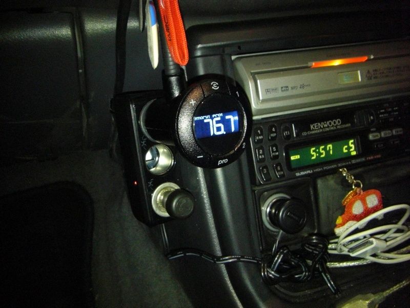 レビュー シガーソケット増設 Fmトランスミッター移設 碧き流星 2nd デジタル家電レビュー