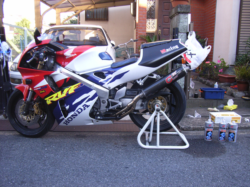 オイル交換 Nc35乗りの過ごし方