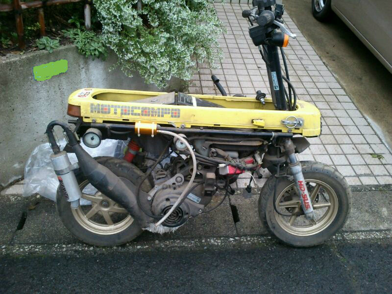 ディオコンポ モトコンポ カスタム