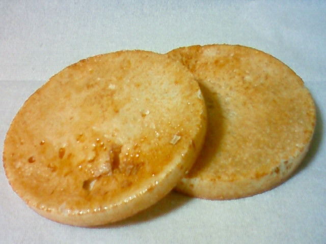 松岡製菓 満月ポン あまからしょう油味 お菓子感想 広岡威吹の作家ブログ