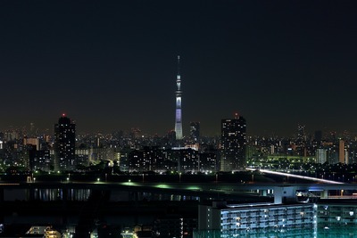 東京スカイツリー夜景