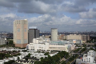 ホテルエミオン東京ベイの19階から見た新浦安