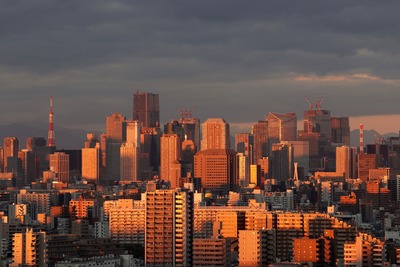 東京の超高層ビル群