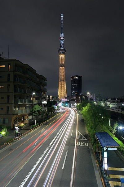 東京スカイツリー夜景「金メダル」