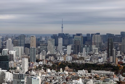 渋谷スカイから見た東京スカイツリー