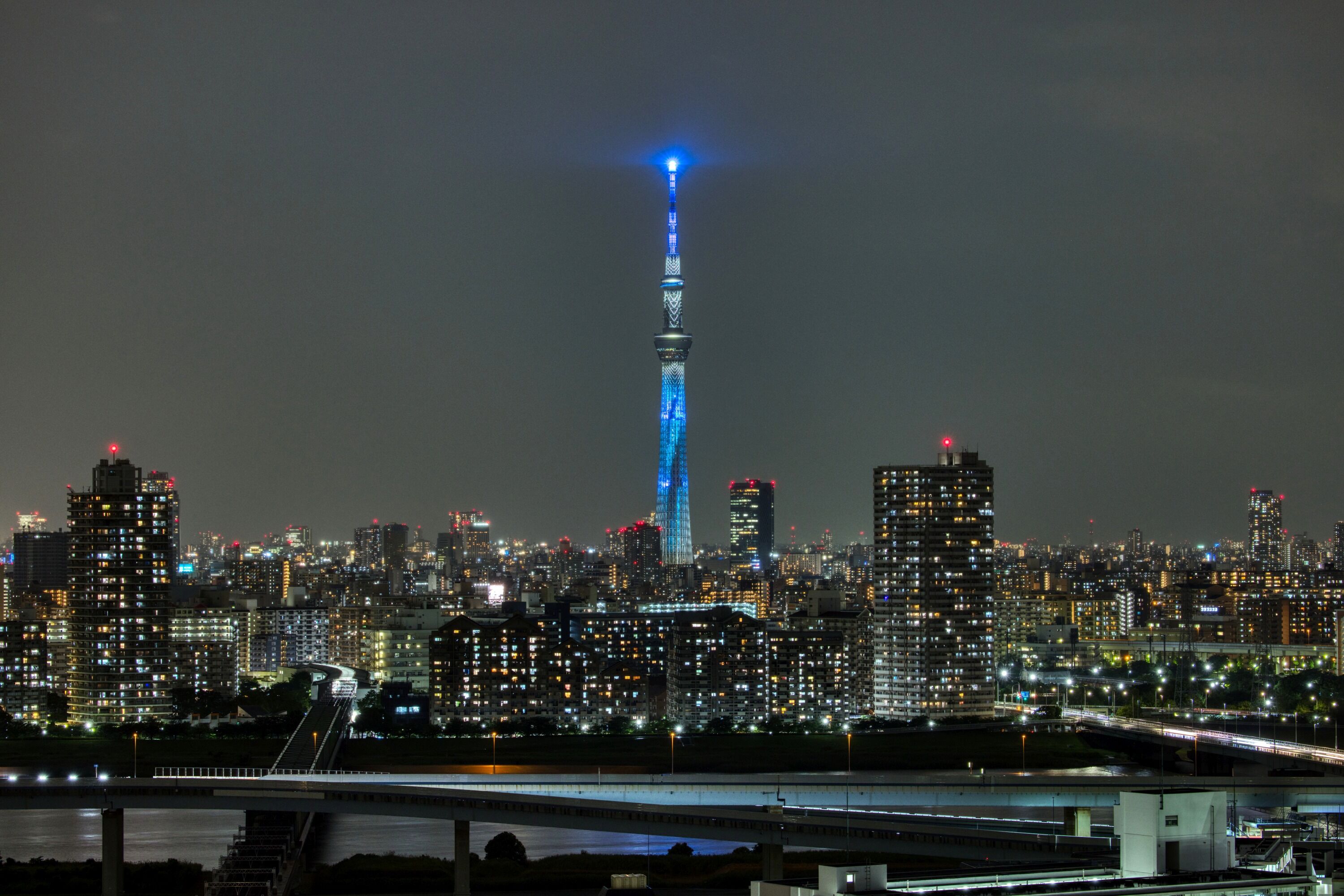 米津玄師 Pale Blue 特別ライティング 21年6月15日 東京スカイツリー定点観測所