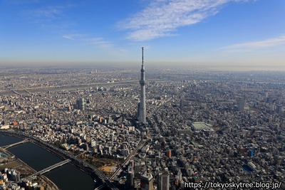 東京スカイツリー空撮