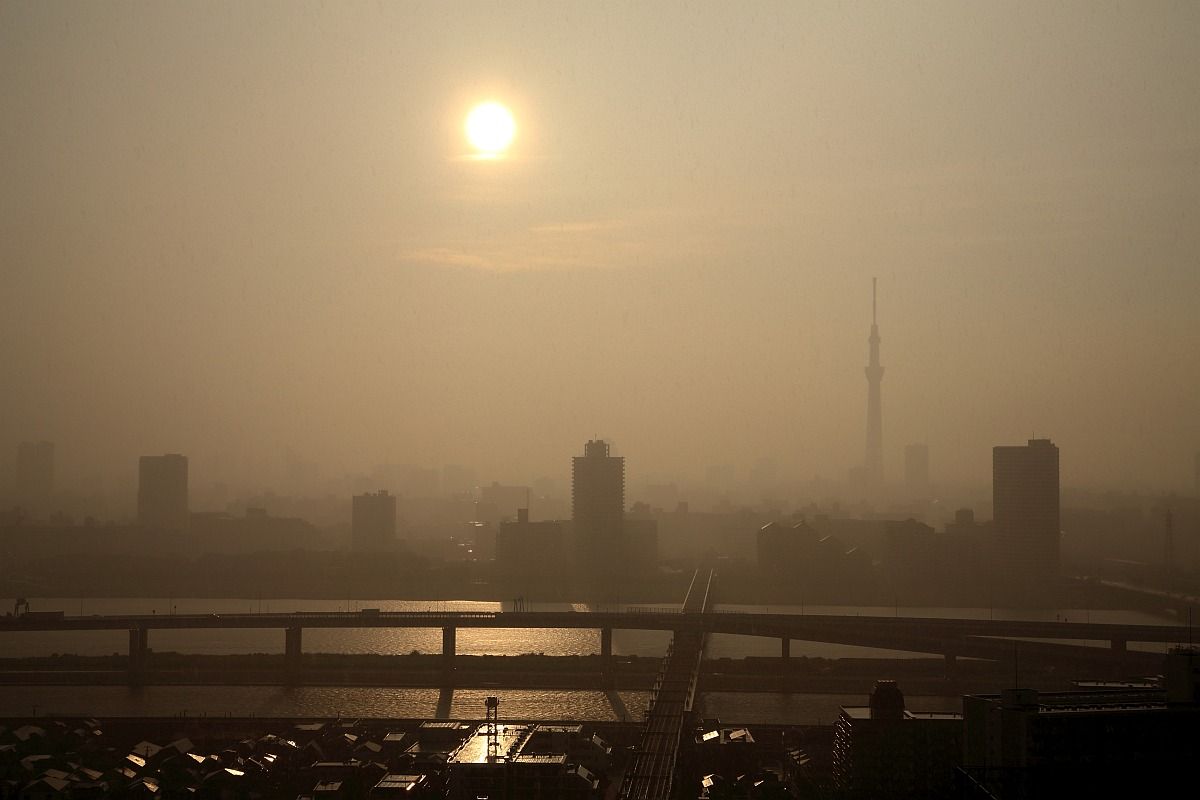 東京スカイツリーと本日の夕立 13年7月7日 東京スカイツリー定点観測所 東京スカイツリーと本日の夕立 13年7月7日 東京スカイツリー定点観測所