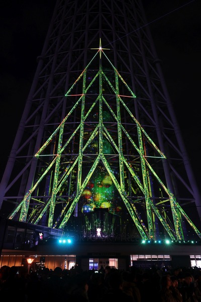 東京スカイツリーのプロジェクションマッピング【2023】