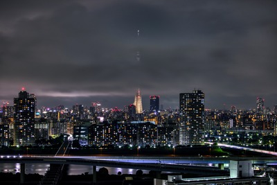 東京スカイツリー夜景「幟」