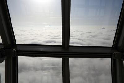 東京スカイツリーから見た雲海