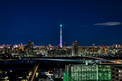 竈門禰豆子(かまどねずこ)をイメージした特別ライティング