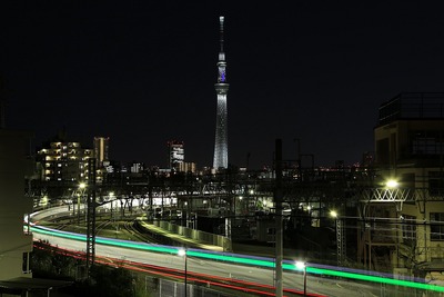 東京スカイツリー「光の3原色」