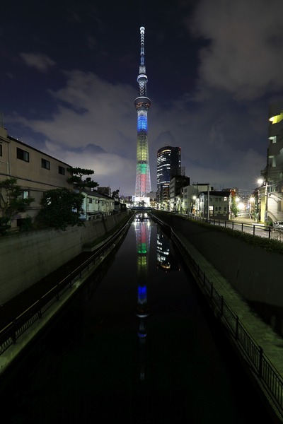 東京2020オリンピック2年前 特別ライティング