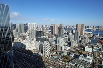 ニュウマン高輪ルフトバウムから見た東京スカイツリー
