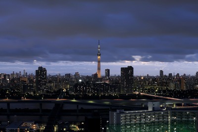 東京スカイツリー夜景「金メダル」