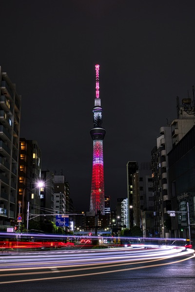 駒形橋前フラワーコーナー撮影したエヴァンゲリオン2号機