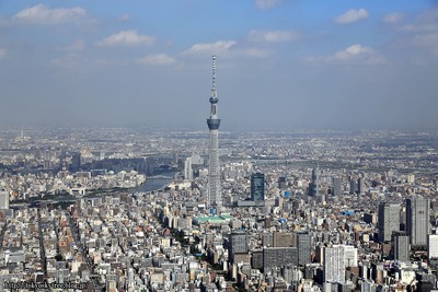 東京スカイツリー空撮